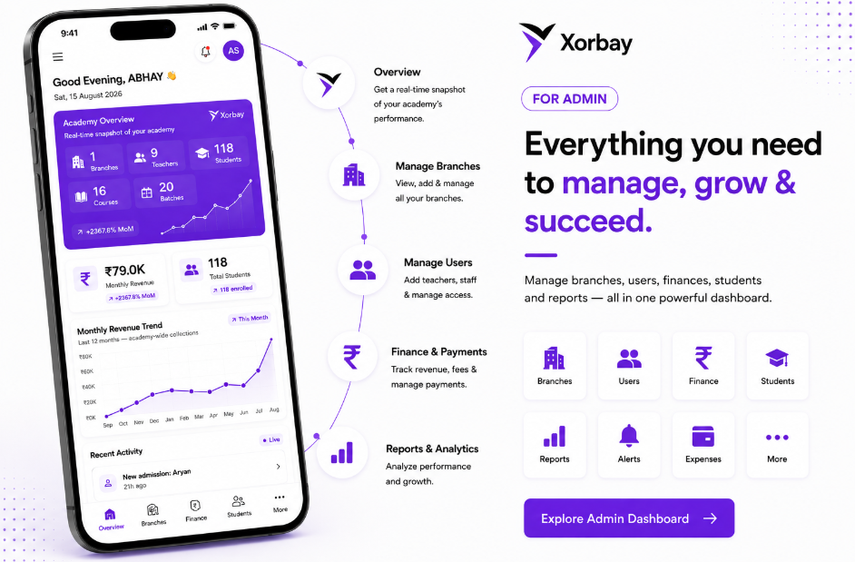 Xorbay owner dashboard preview